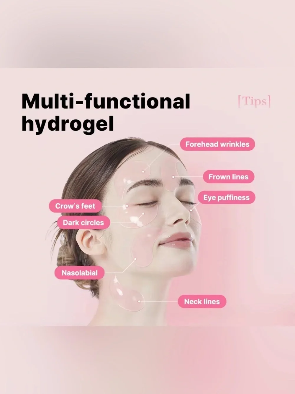 COSRX Pink Hydrogel Eye Patches - Brightening Under-Eye Treatment